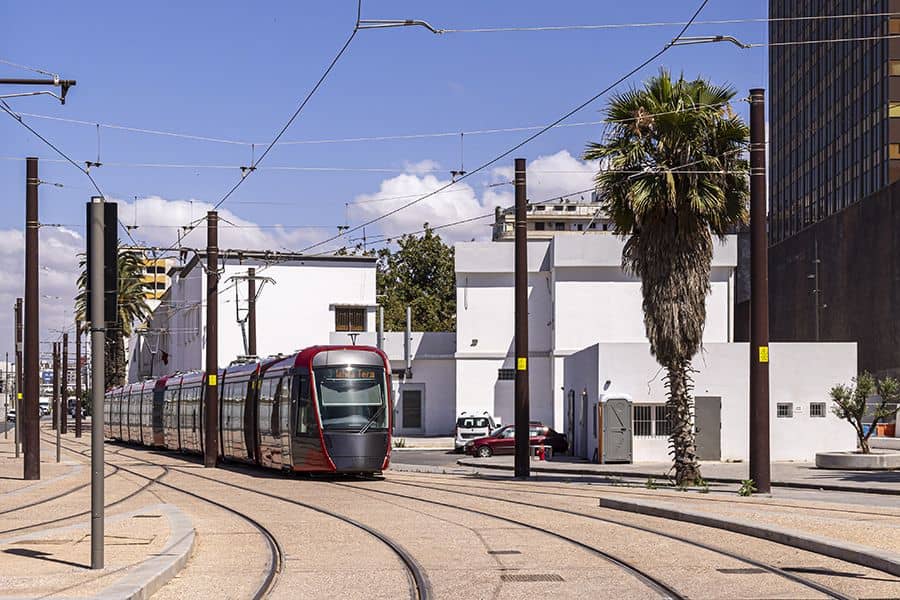 Tramway à Casablanca