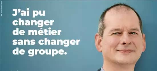 Photo recrutement : "J'ai pu changer de métier sans changer de groupe."