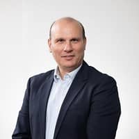 portrait de Stéphane Soreau, Directeur Général de RATP Real Estate, Solutions Industrielles et Urban Station